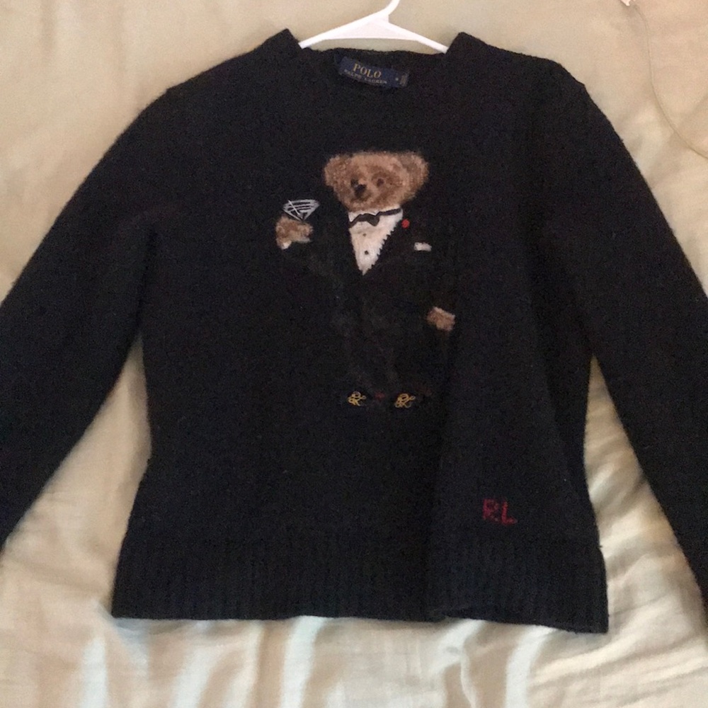 Polo bear sweater